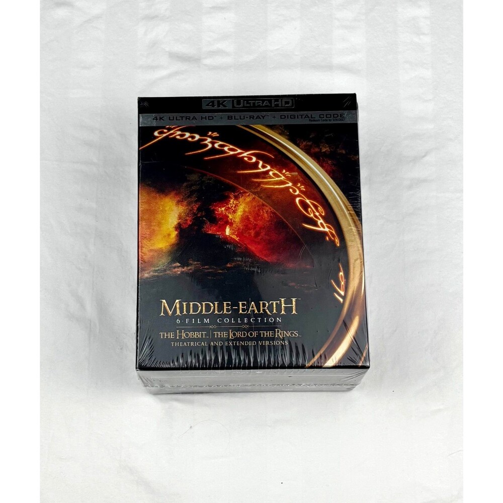 Factory SEALED Middle Earth 6-Film Collection EXTENDED Ed (4K Blu-ray 2025) NEW
